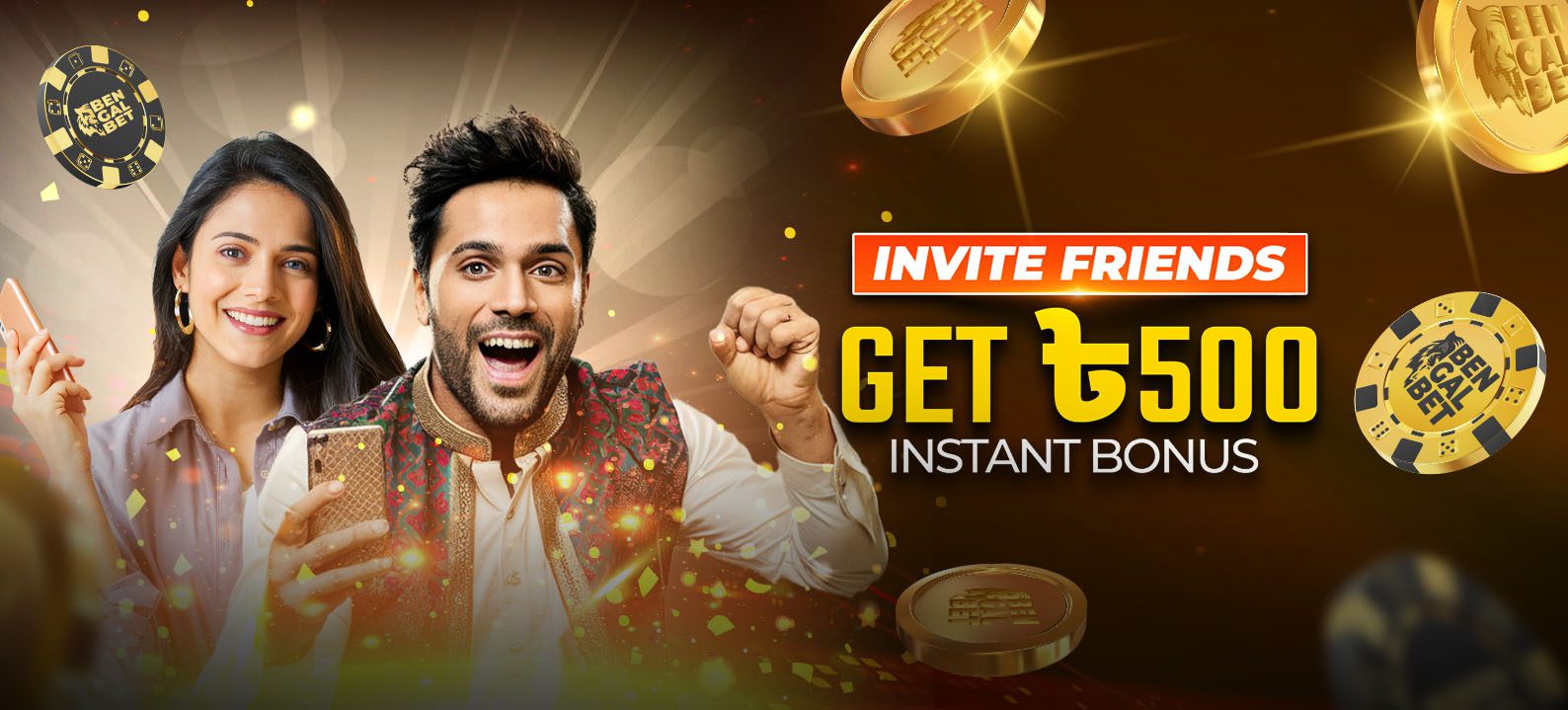 Invite your friend and earn 500 BDT for both of you