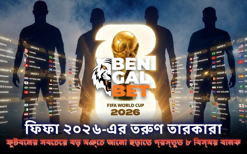 ফিফা ২০২৬-এর তরুণ তারকারা: ফুটবলের সবচেয়ে বড় মঞ্চে আলো ছড়াতে প্রস্তুত ৮ বিস্ময় বালক
